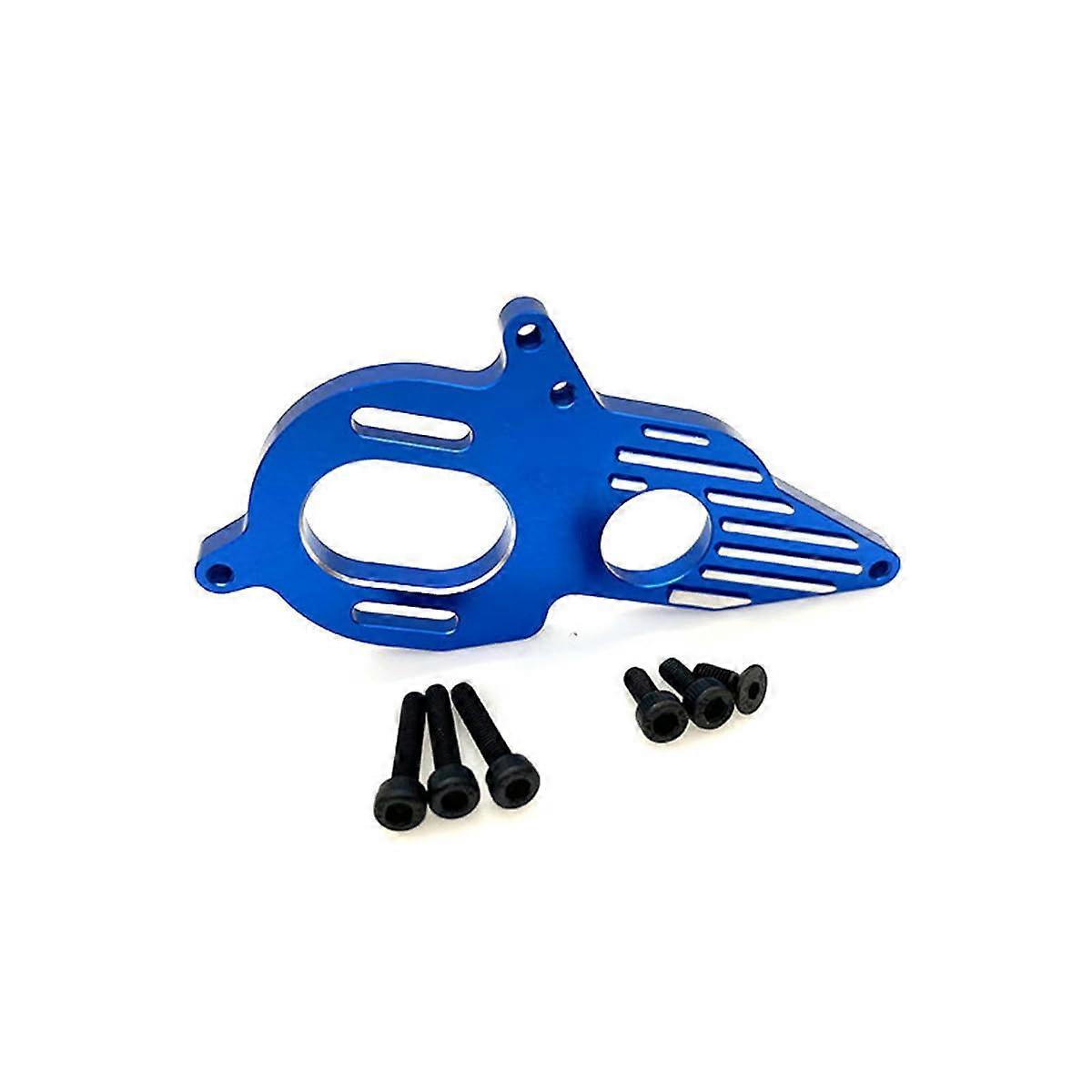 Aluminum Heat Dissipation Motor Base Mount RC Parts For Arrma 1/10 4X4 Granite Mega RC Car Blue