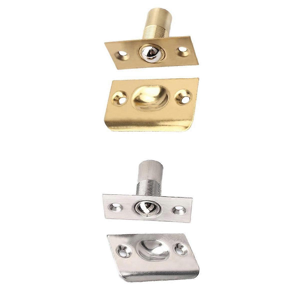 2 Roller Ball Mortice Lock Door Cupboard Spring Latch