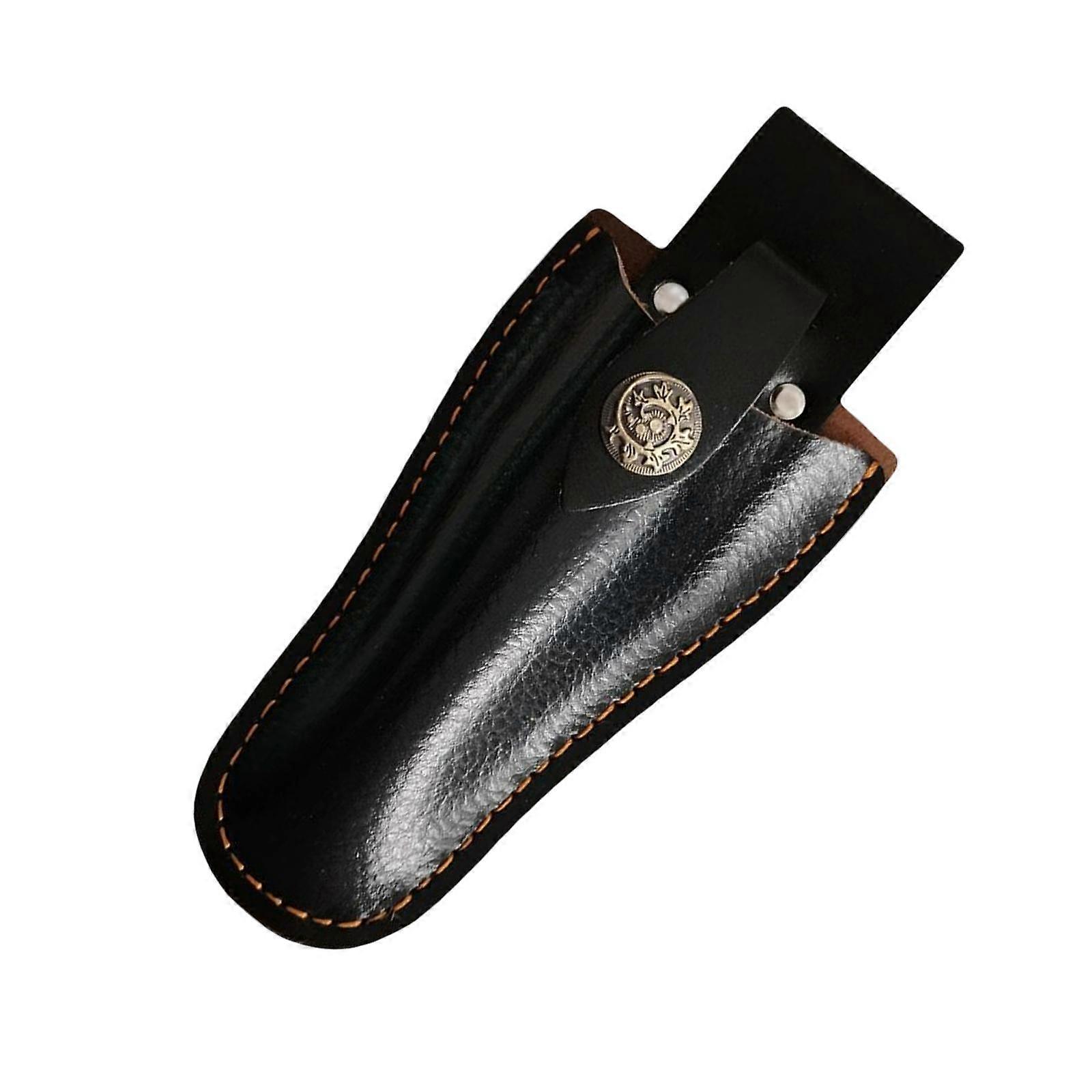 PU Leather Sheath Compact Scissors Holsters for Carry Gardening Tool