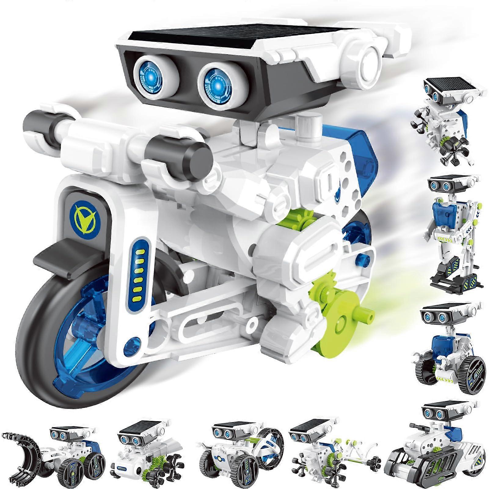 STEM Robot Toys for Kids Ages 8-12, Educational Science Kits for Boys and Girls, Buildable Robotics for Ages 8-14