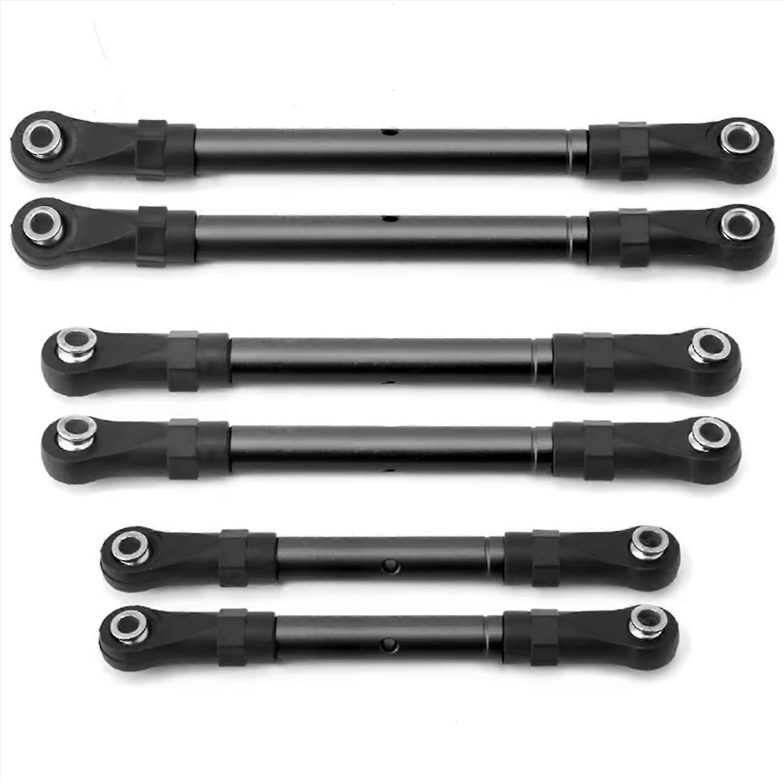 Compatible with Traxxas Hoss Slash Rustler 4WD RC Upgrade Car Parts Adjustable Pull Rod Link Tie Rod