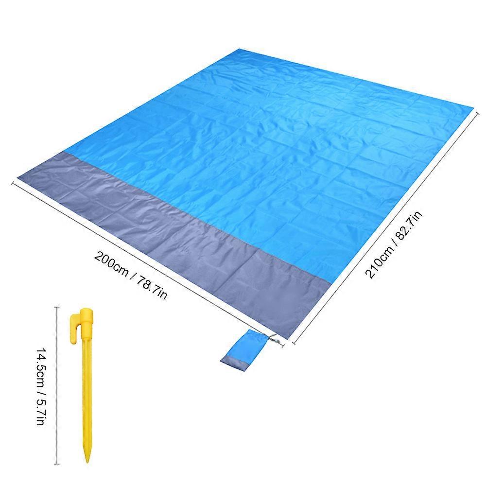 Waterproof Beach Blanket Outdoor Portable Picnic Mat Camping Ground Mat Mattress