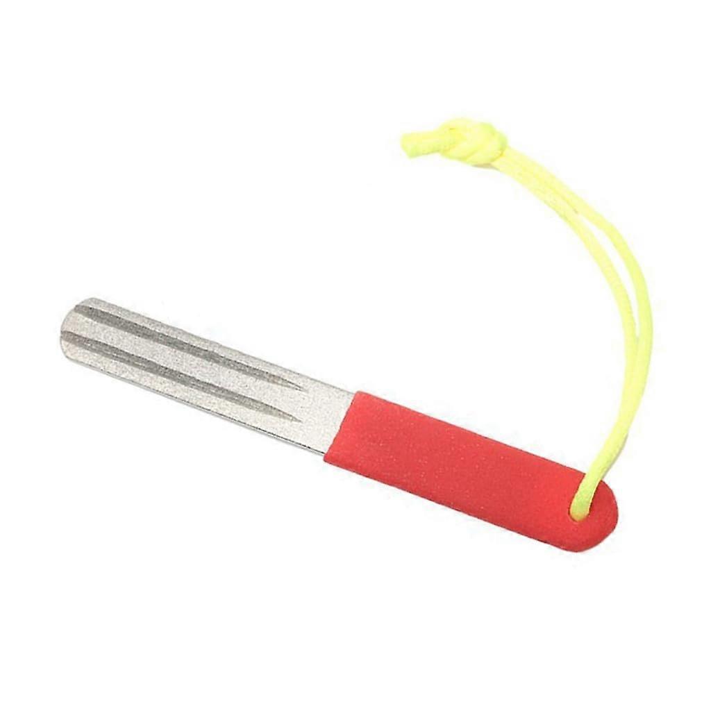 fishhook file, fishhook sharpener, fishhook, sharpening file with keychain, fine and medium grit