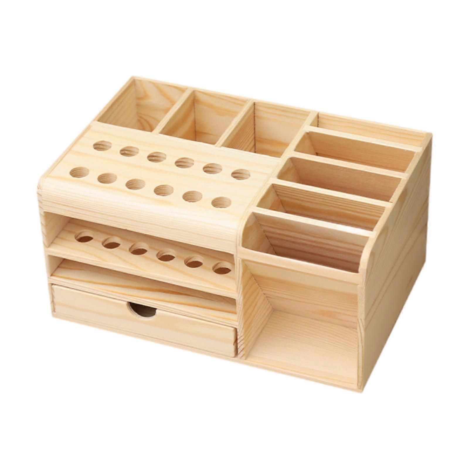 Screwdriver Storage Box DIY Enthusiasts Wooden DIY Tools Box Accessory