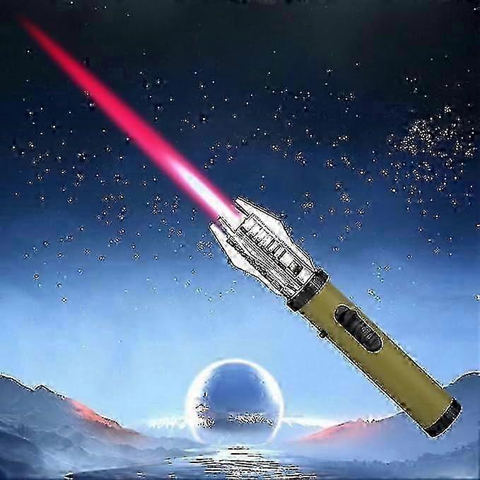 Metal Outdoor Portable Flashlight Lighter Lightsaber Kitchen Cooking Flashlight