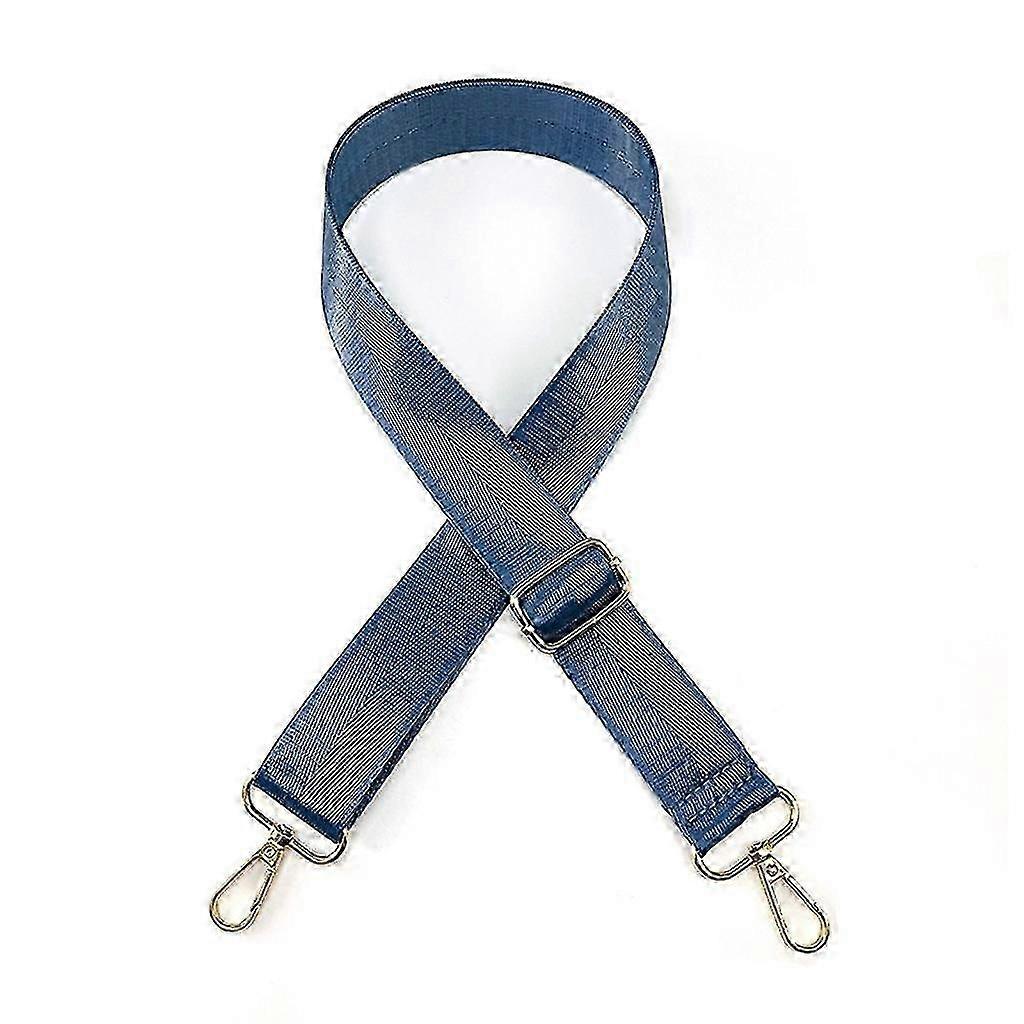 DIY Purse Replacement Shoulder Strap - Blue 2" Webbing Crossbody Bag Strap