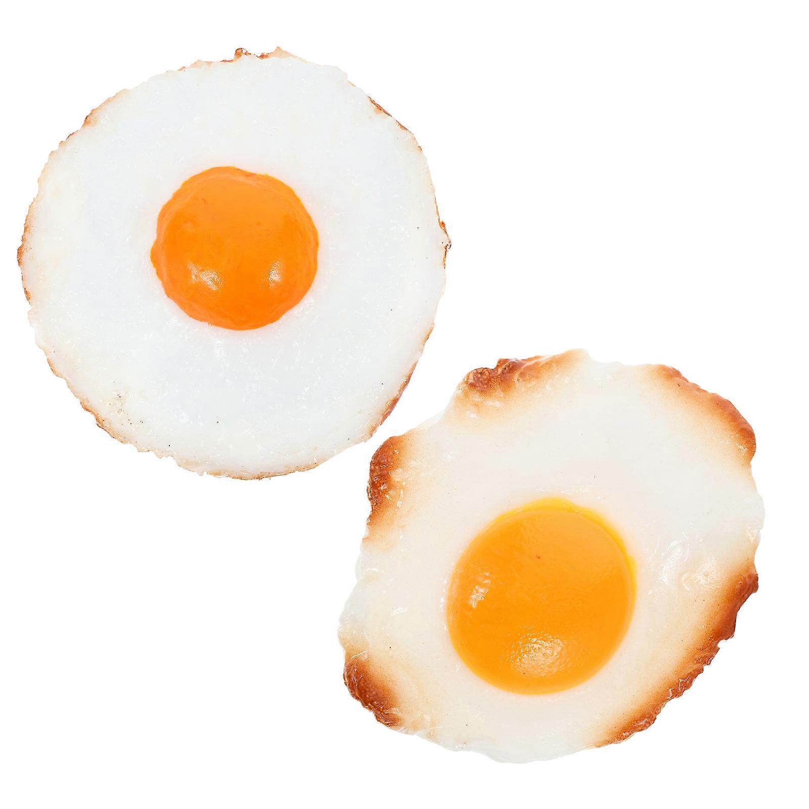 Functional Fried Egg Toy, Fun and Lifelike Addition to Your Living Area