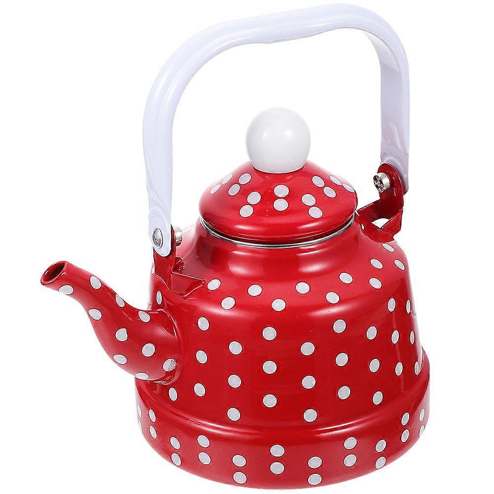 Stovetop Kettle, Enamel Finish, Comfortable Handling Experience