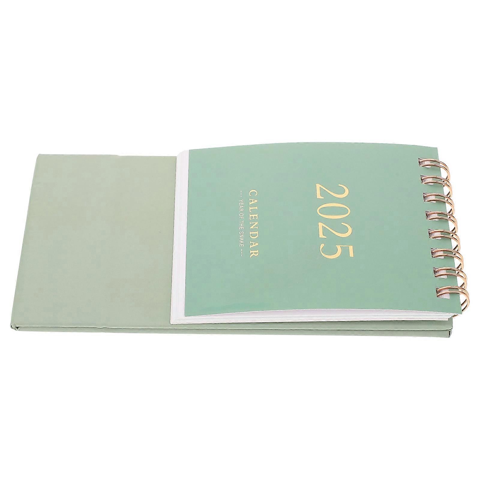 Mini Flip Desk Calendar for Office, Home & School – Portable Monthly Planner with Thick Design for Scheduling and Organization