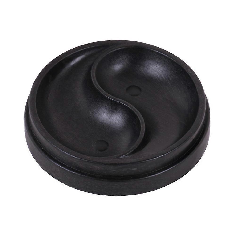 Black Plastic Ink Container for Storage and Oriental Writing with Strong Durability 1pc