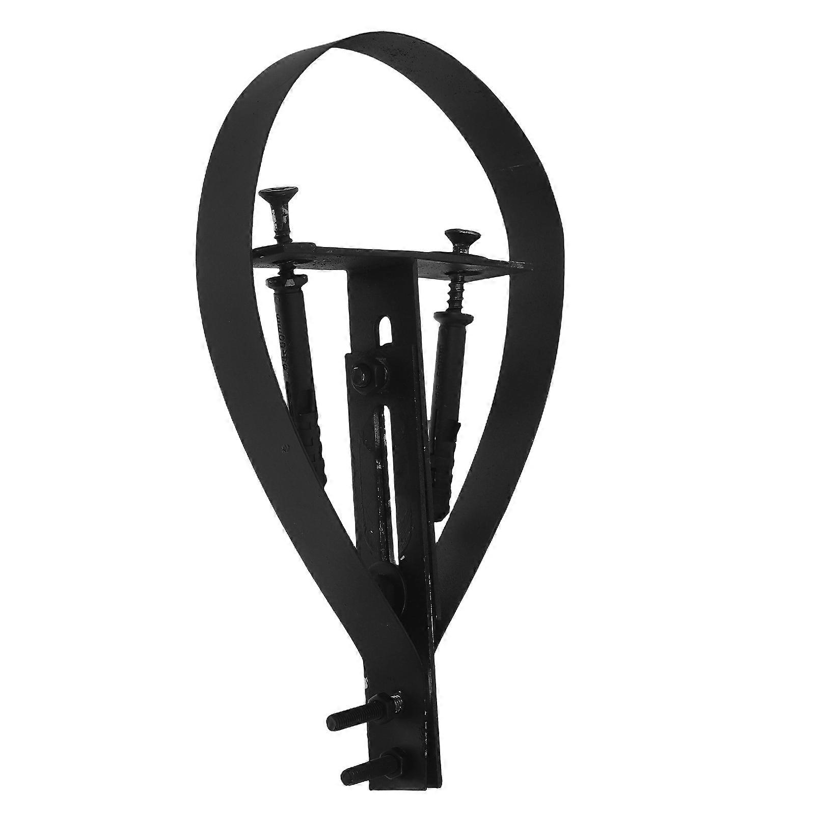 Adjustable Flue Clamp for Chimney Pipes – Metal Fireplace Pipe Bracket Attachment and Support for Fireplace and Stove Use