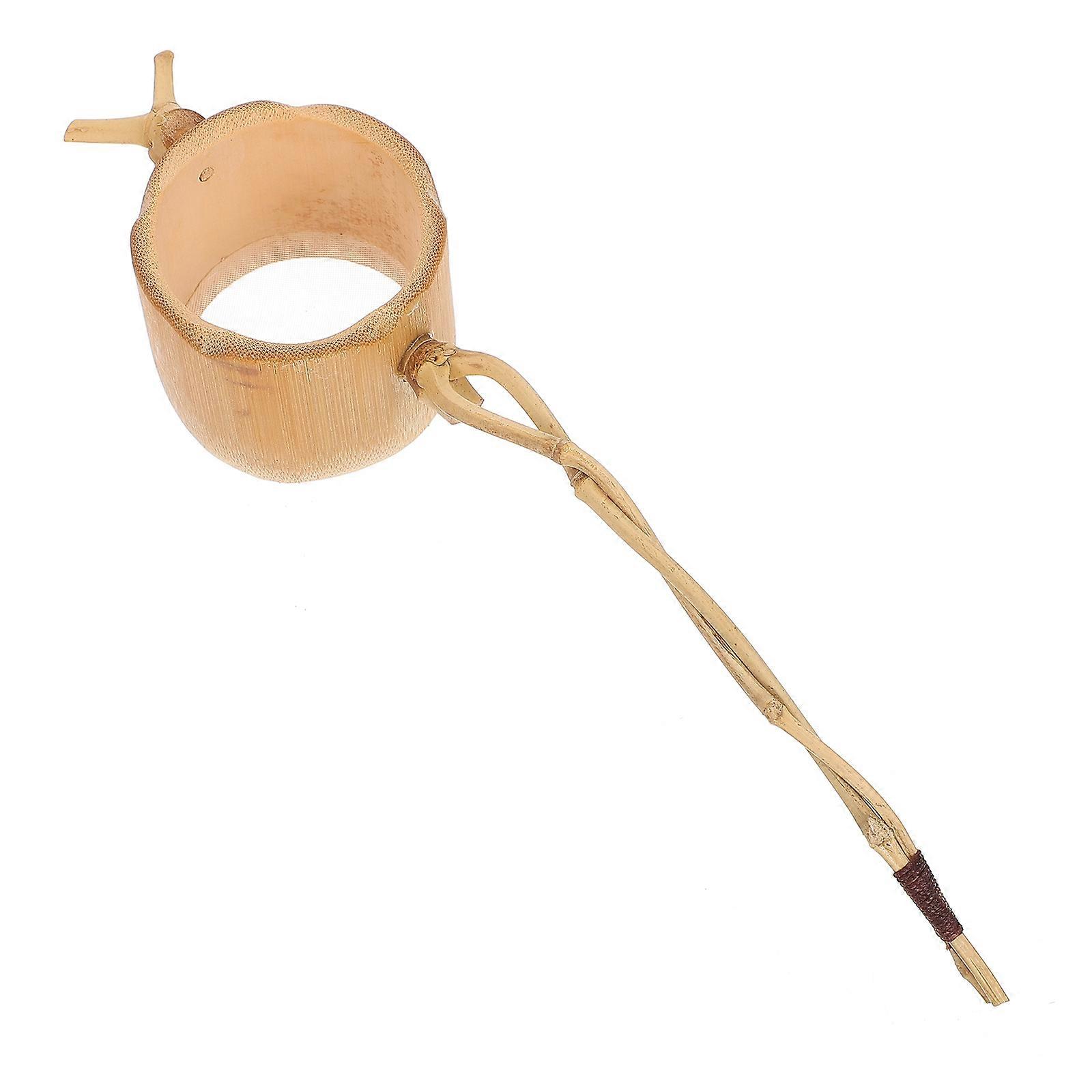 Tea Infuser Strainer For Tea Root-Shaped Tea Ceremony Tool Beige 20.00X4.50X4.50CM Reusable Tea Diffuser Filter 1Pack