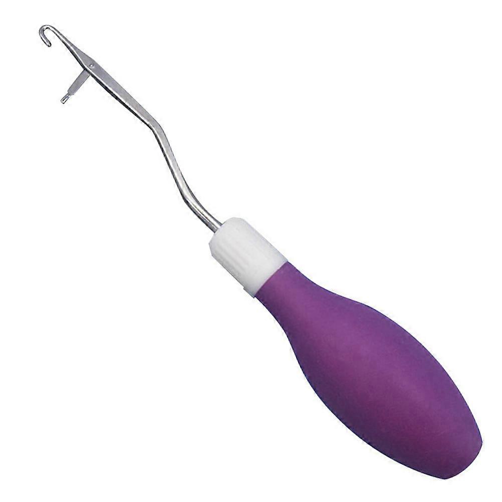 Sewing Work Drawstring Rope Threading Tool Ergonomic Handle Metal 17.00X3.50X3.50cm 1Pc