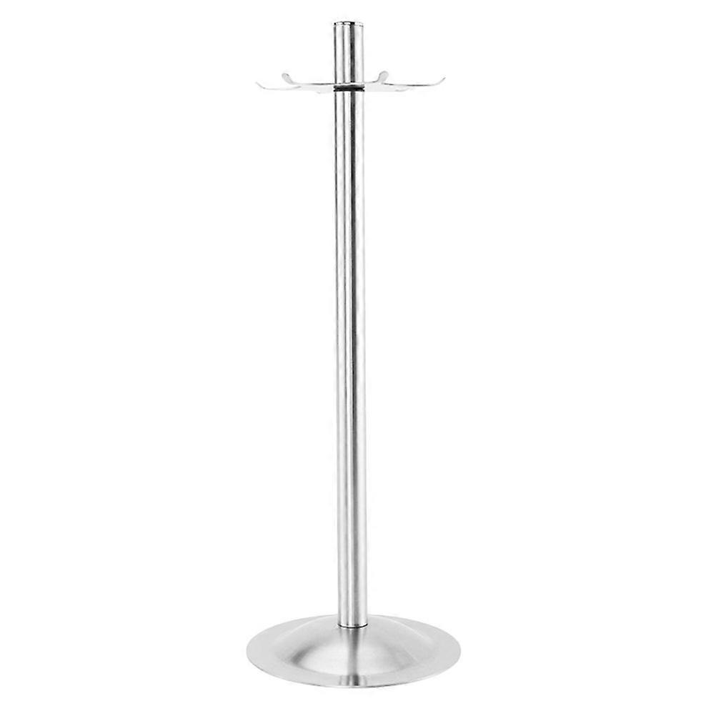 Spatula Rack Kitchenware Storage Rotating Rack Simple Structure Silver 43x14.9cm 1Pack