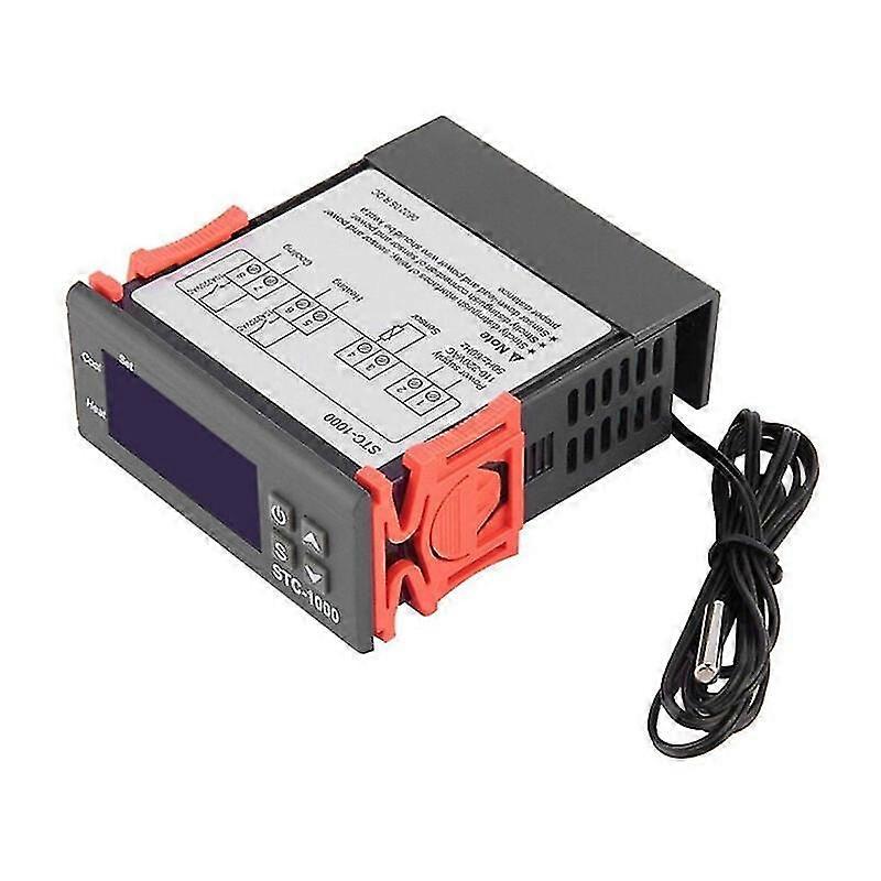 STC-1000 Digital Temperature Controller Heating Cooling Centigrade Thermostat with Sensor, Model: 1110/220V