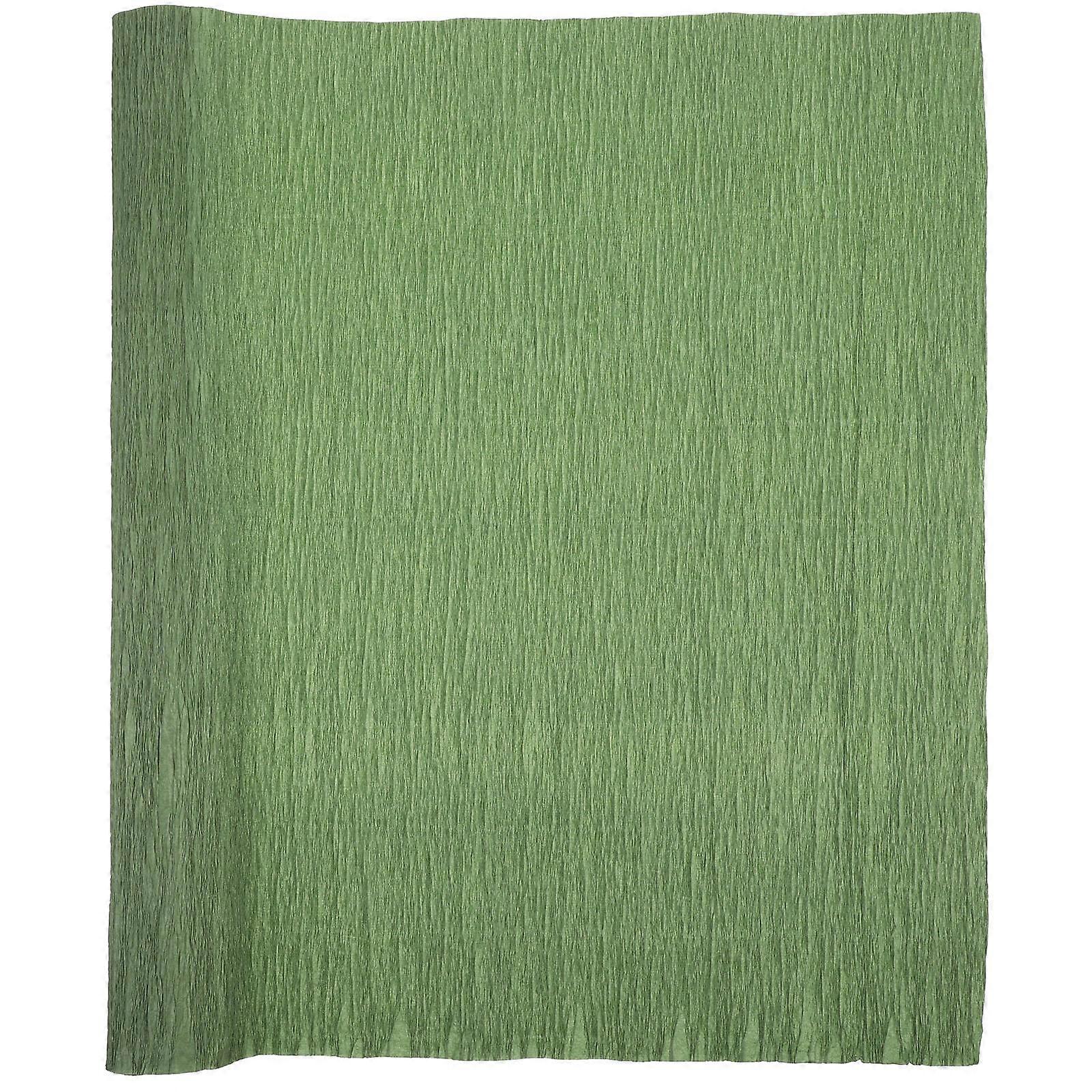 Craft Paper Flowers Crepe Paper Dark Green 50x250cm present Wrapping Home Decoration 1 Roll