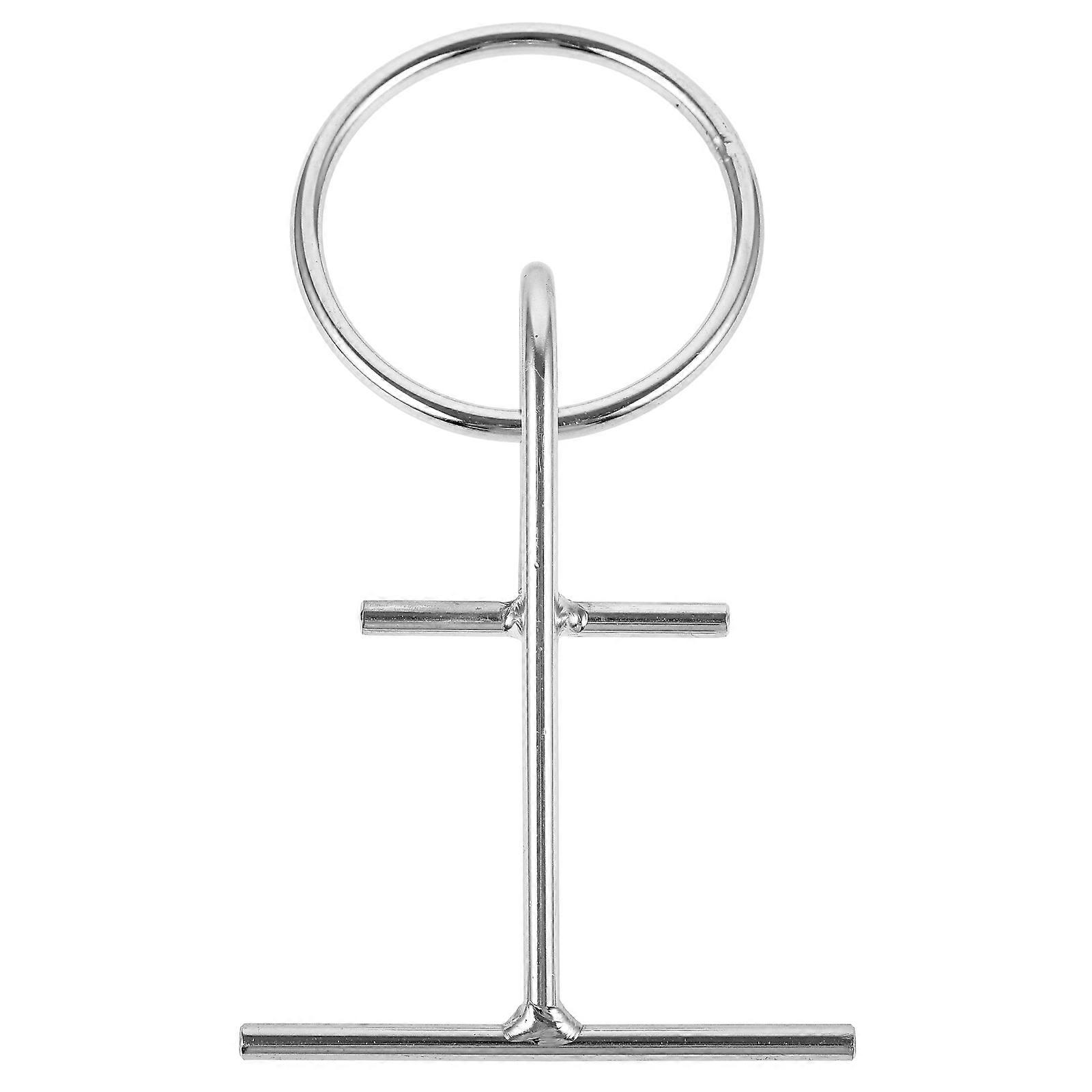 Edelstahl Dock Cleat Ring Dock Pulling Boot Besitzer 7,1 x 3,9 x 2,0 Zoll 1 Stück