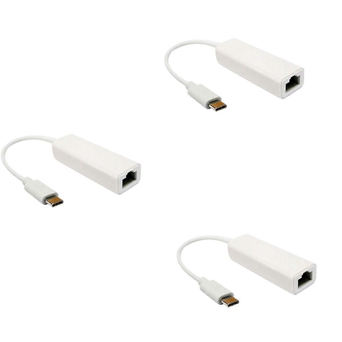 USB-C-zu-Ethernet-Netzwerkkarte Typ-C auf RJ45 LAN-Netzwerk-Dongle-Anschluss