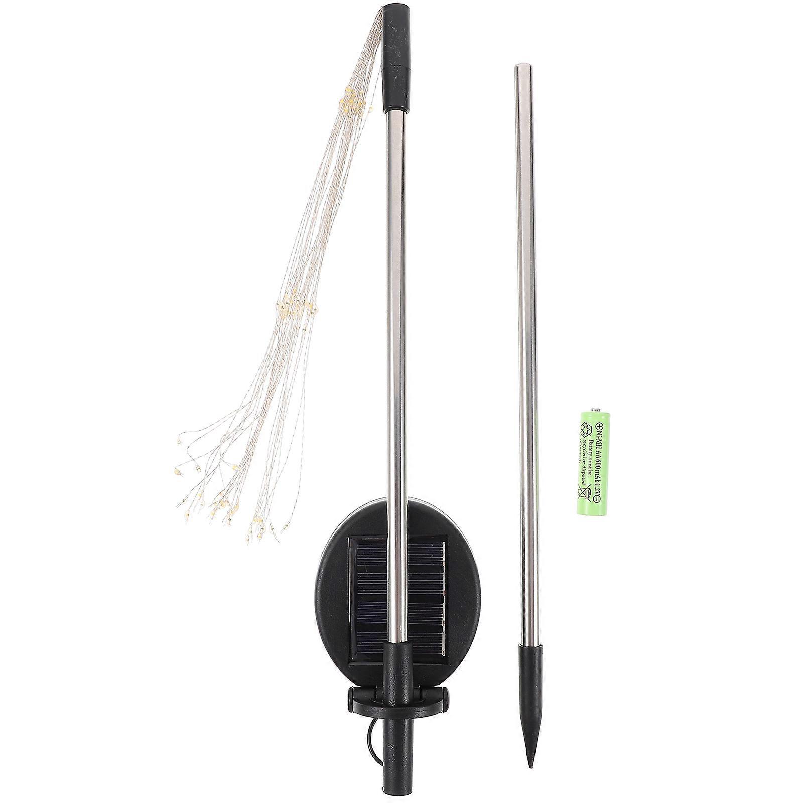 Garden Decorative Lights Solar Powered Shape For Deck Party Camping 1Set