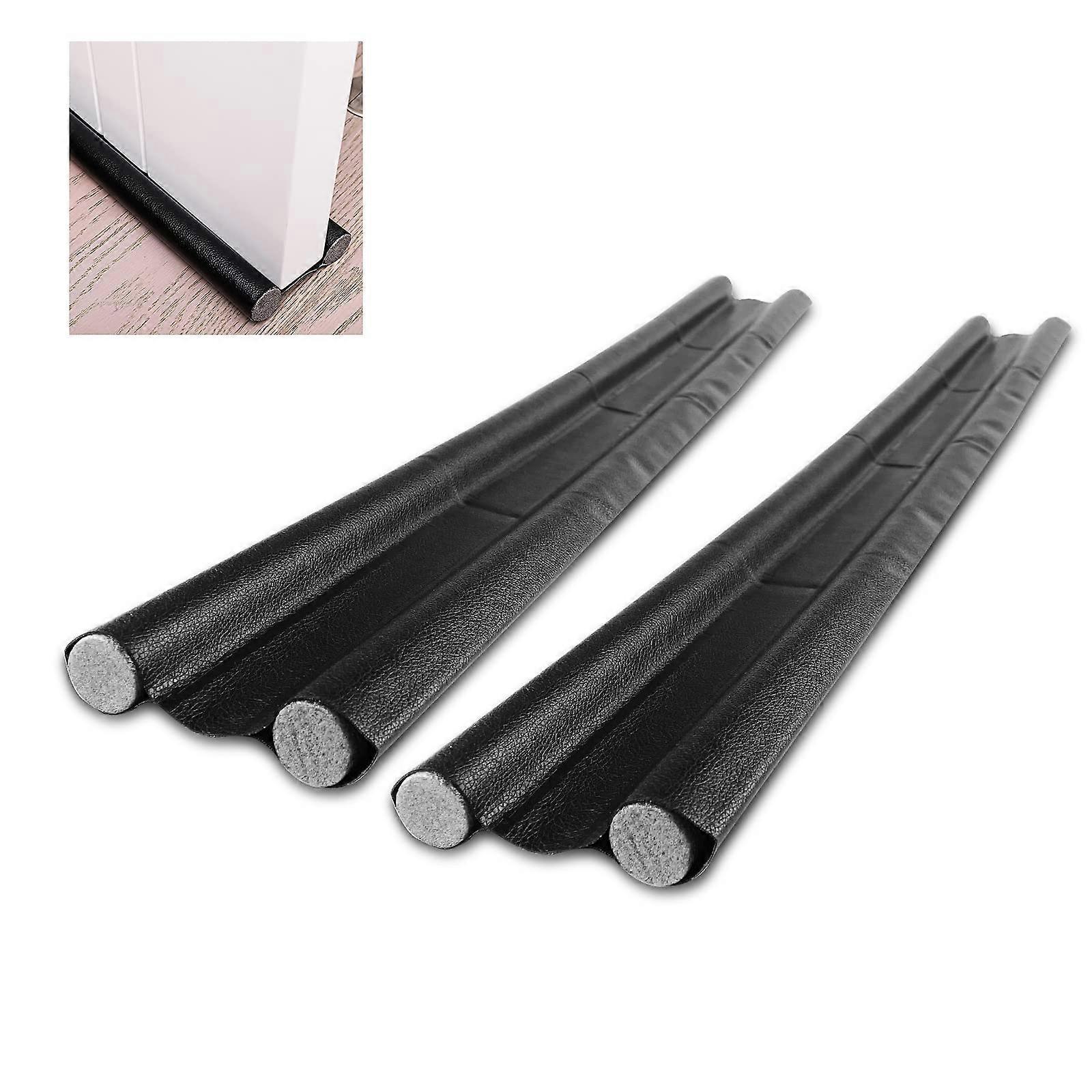 2 pieces Double Insulated Door Draught Excluder 96 cm