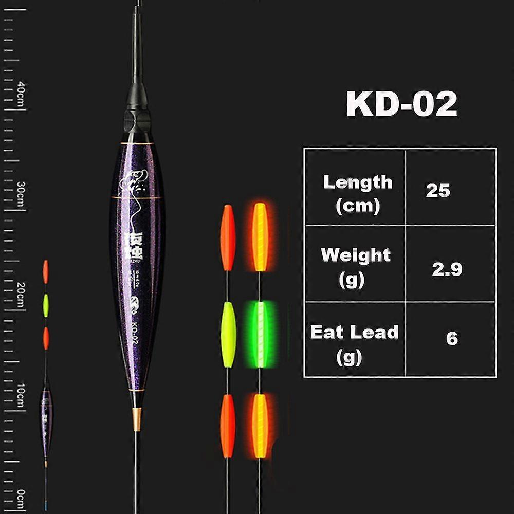New Buoy Strike Electronic LED Light Fishing Lure Float Floats Bobbers Indicator Light Stick Floats