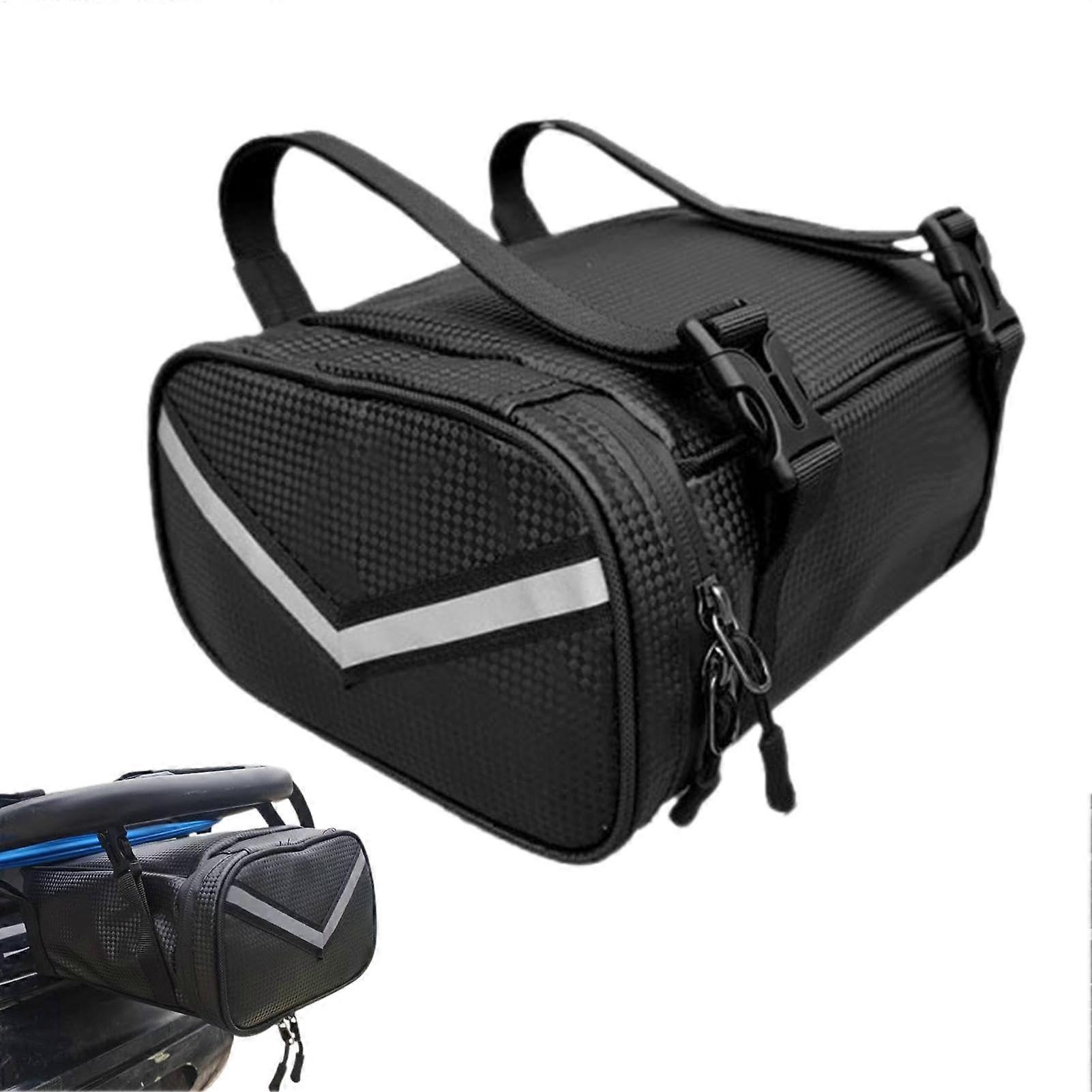 FahrradRcksitztasche  bicycle tool bag – Oxford bicycle seat storage for mountain bikes, High capacity for mountain bike