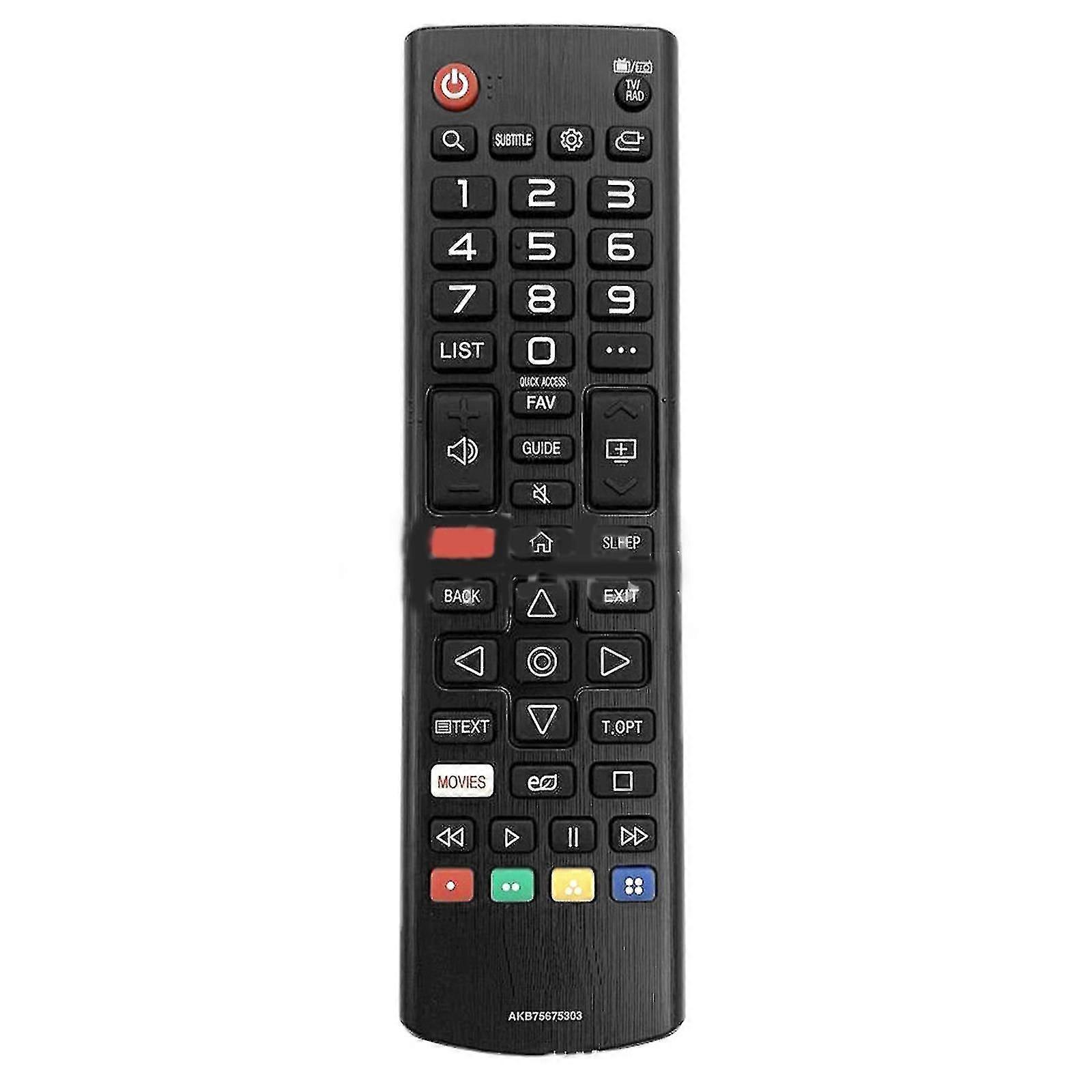 استبدال جهاز التحكم عن بعد العالمي ل LG AKB75675303 ، استبدال سهل للتلفزيون عن بعد