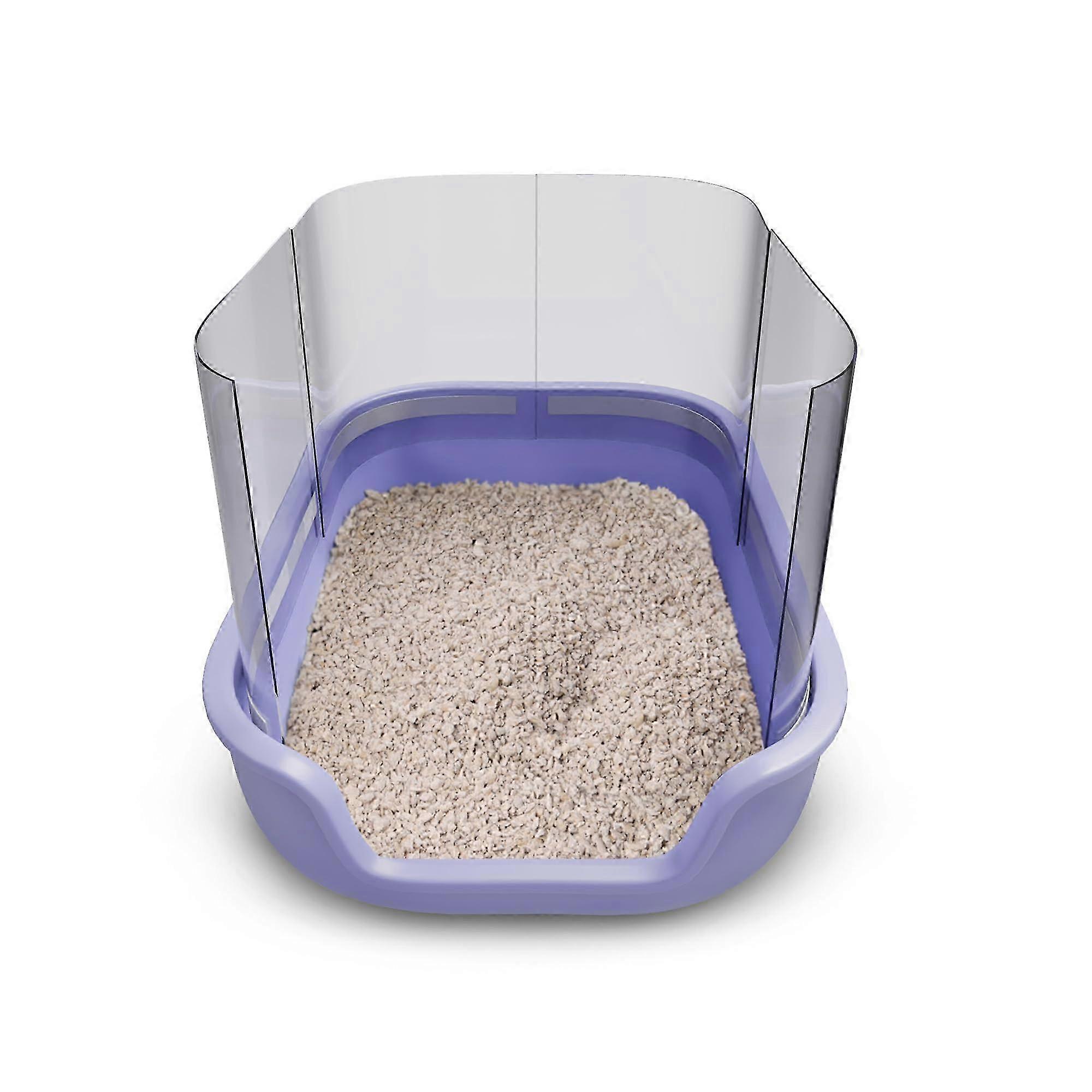 4 Pcs Privacy Shields for Open Top Litter Boxes Suitable for Various Brands