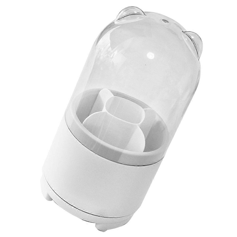 Cosmetics Storage Box Rotating Dustproof 25X12X12CM 1Pack