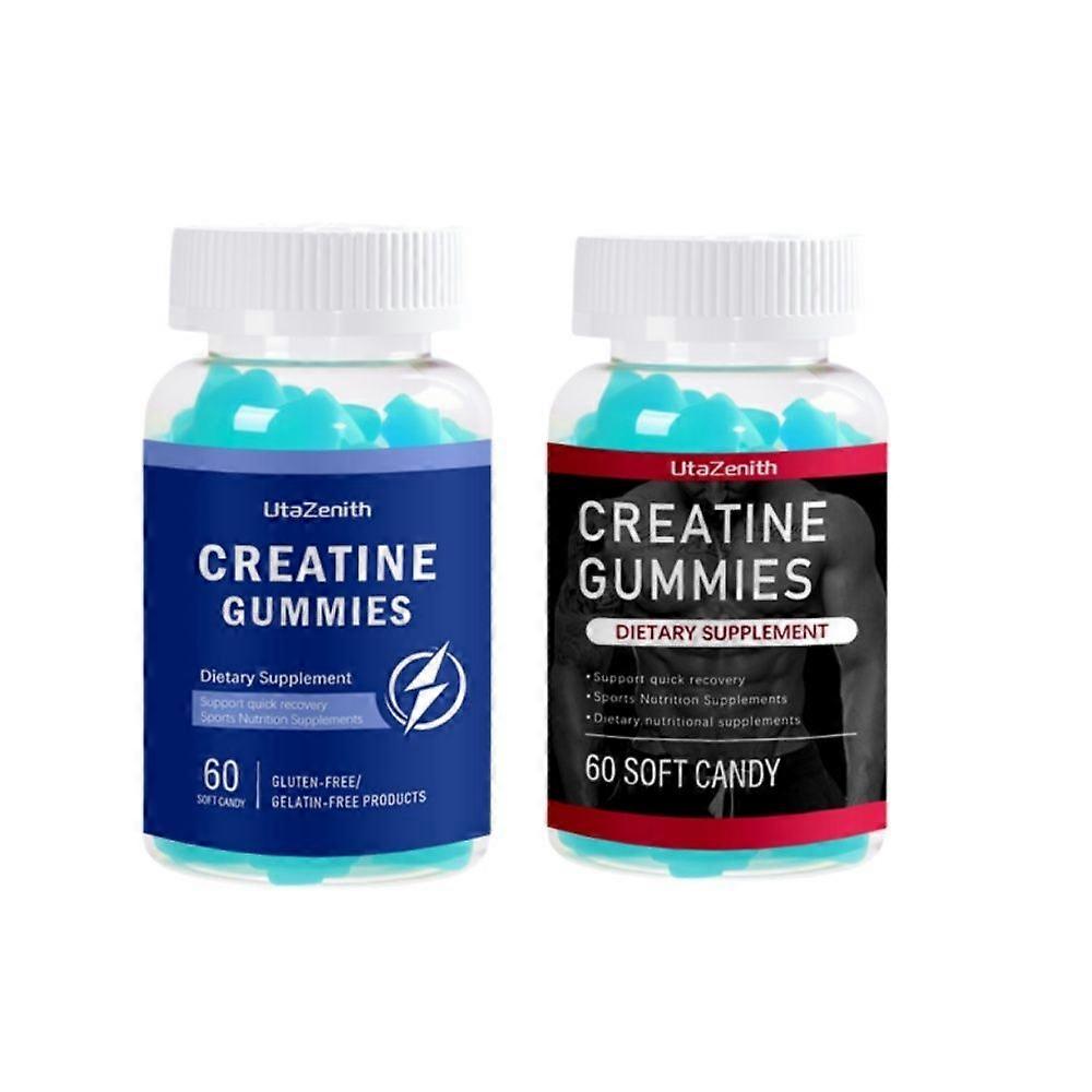 Creatine Gummies Chewable Vegan Gummies, Multipack