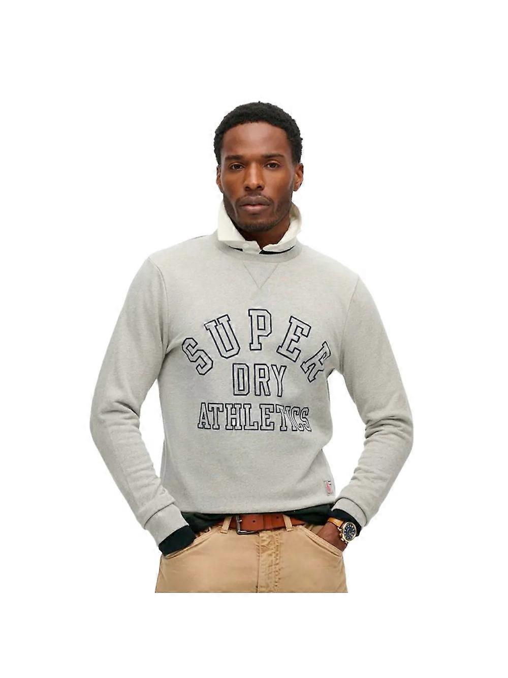 男士 Superdry 运动卫衣 灰色