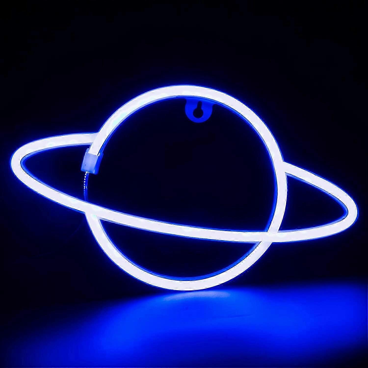Neon Signs Planet Lights για Μπαταρία Διακόσμησης Τοίχου Υπνοδωματίου &; USB Powered Αισθητική Led Neon Light