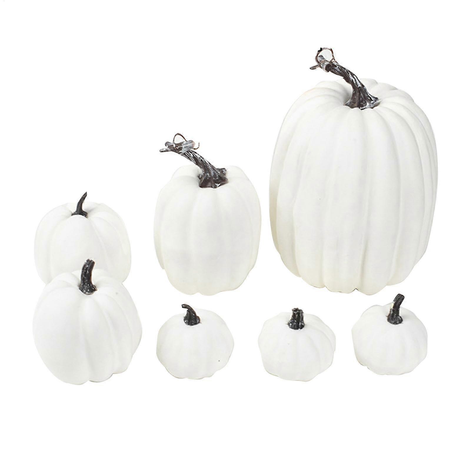 Artificial Halloween Spiders Set of 7 – Realistic Fake Spider Decorations for Home, Party, Garden