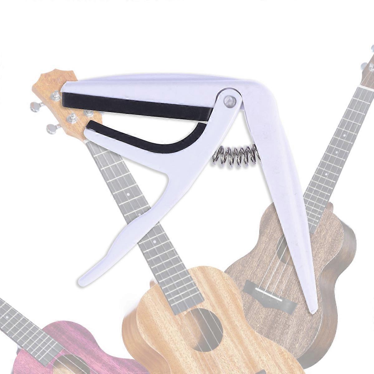 Guitar Accessories Ukelele Capo Tuning Adjustment Zinc Alloy for Music Practice 1Pcs