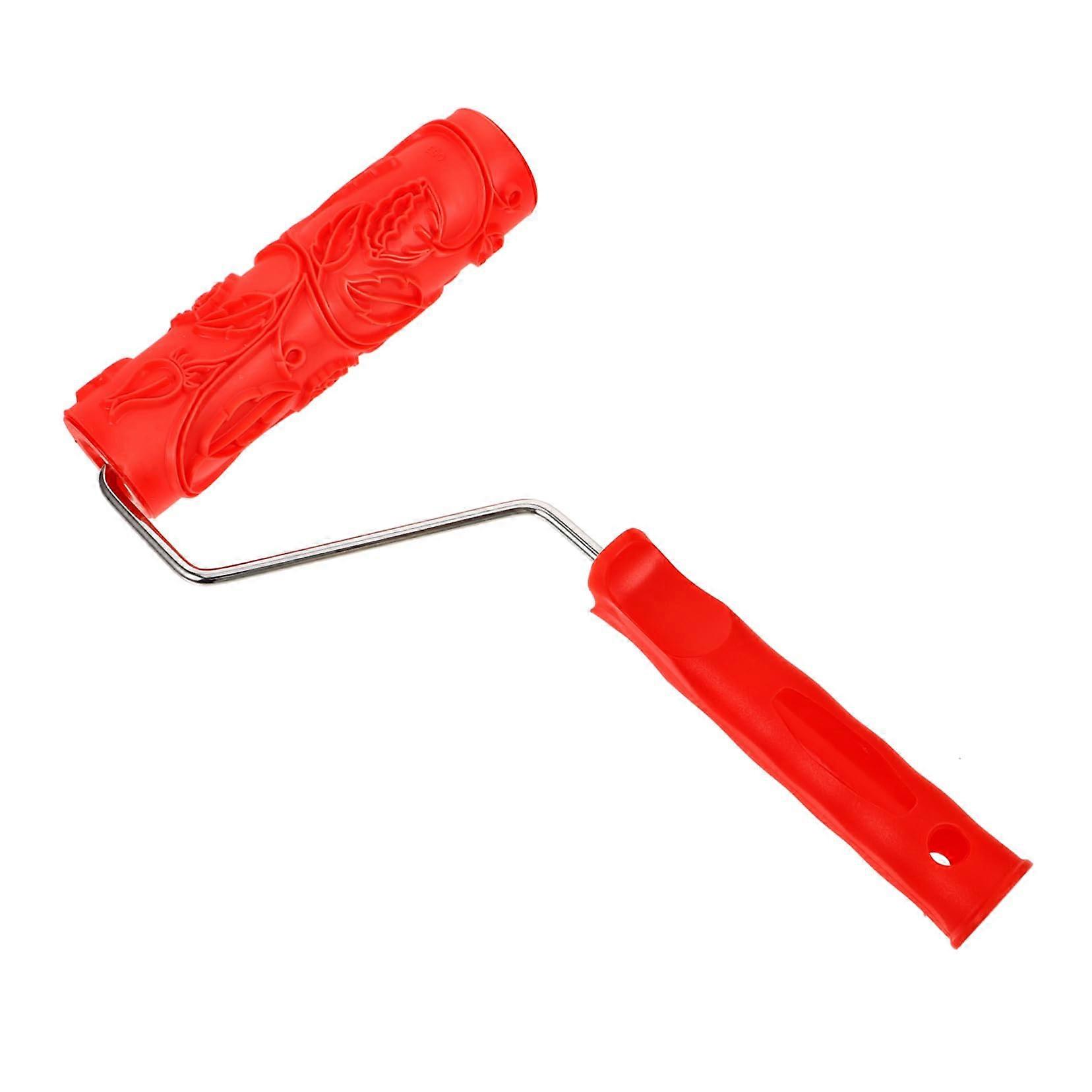 Patterned Paint Roller Adjustable Texture Roller For Walls And Furniture Art Durable For DIY Decoration
