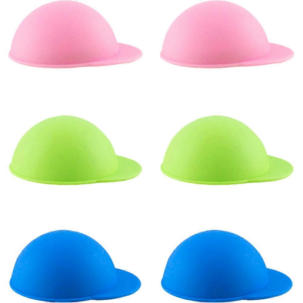 6pcs Reusable Silicone Can Covers for Soda, Beer, and Drinks – Leak Proof Lids with Strong Sealing, Easy to Clean, Multi