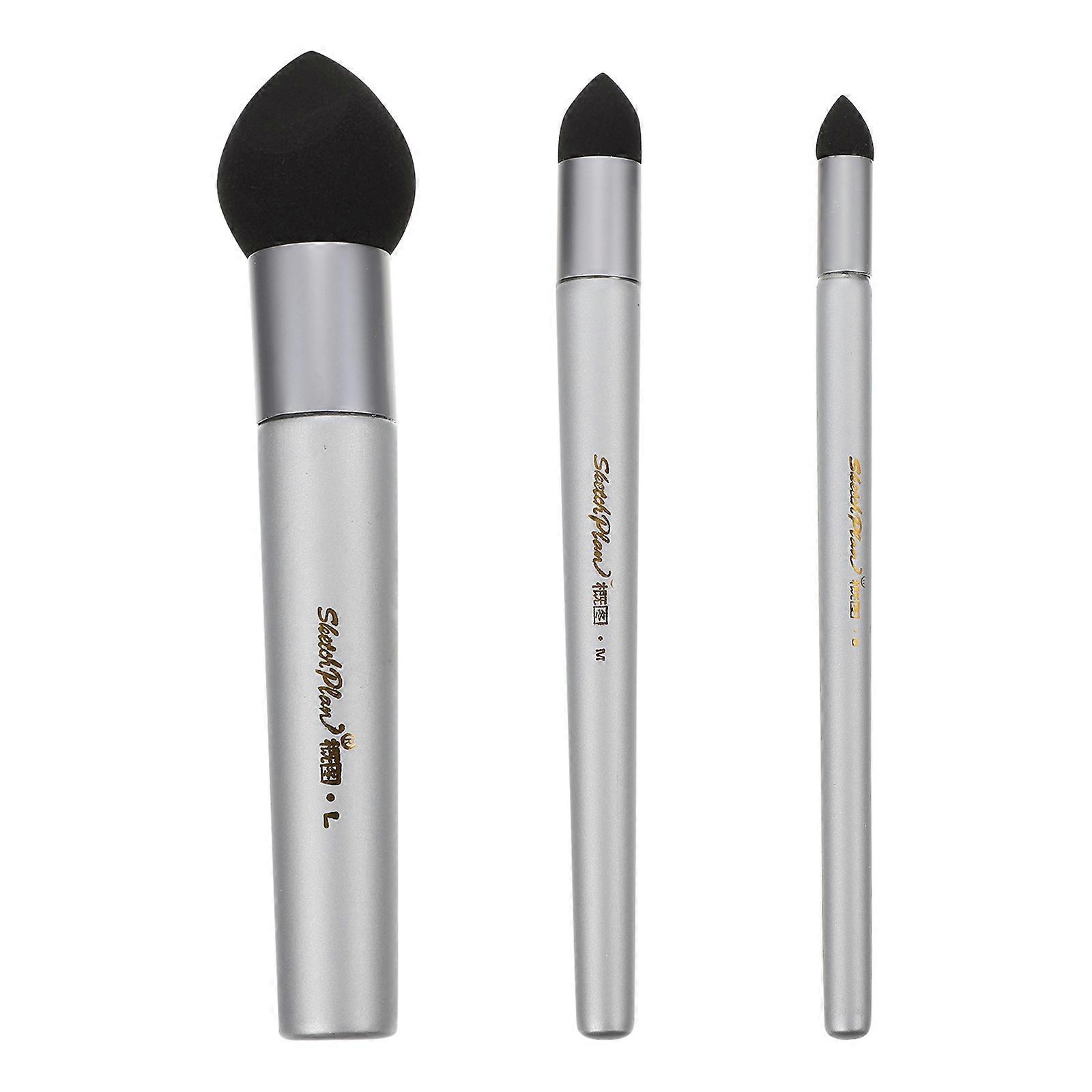 Sketch Correction Sponge Sketch Wipe Pen Sponge Rubbing Brush Art Design Smudge Highlight 14.5X3X3CM 3Pcs