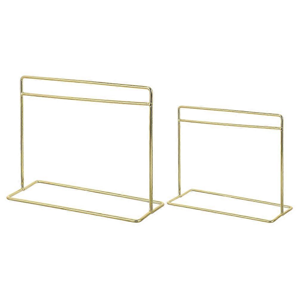 Small Clothes Rail for Mini House Accessory for BJD Dolls Portable 2Pcs