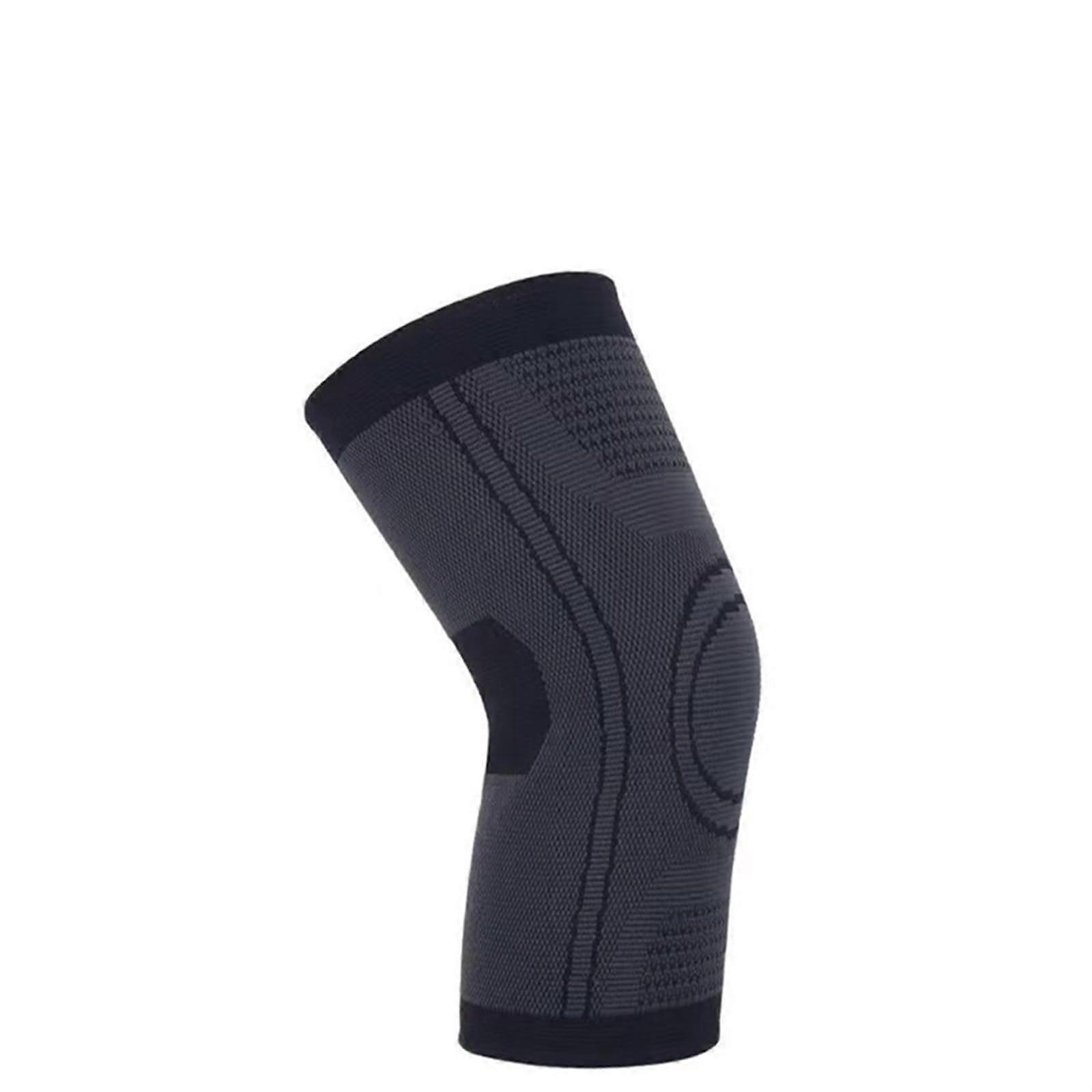 Kinesiologie-Tape Knee Protectors, Sport Knee Pads for Meniscus and Ligament Support, Size L Black No Strap