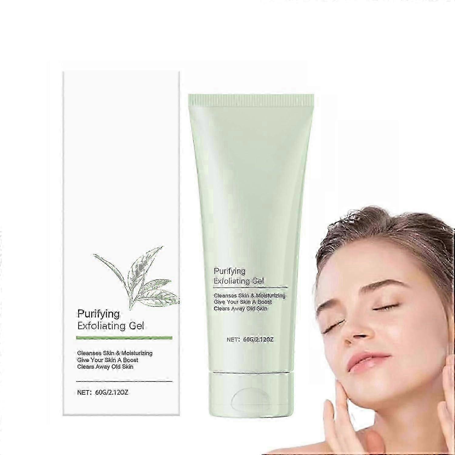 Cleansing Exfoliating gel, Exfoliating gel,Skin Care Exfoliating gel, Facial Exfoliating Cleanser, Face and Body Deep Cleansing Exfoliating gel