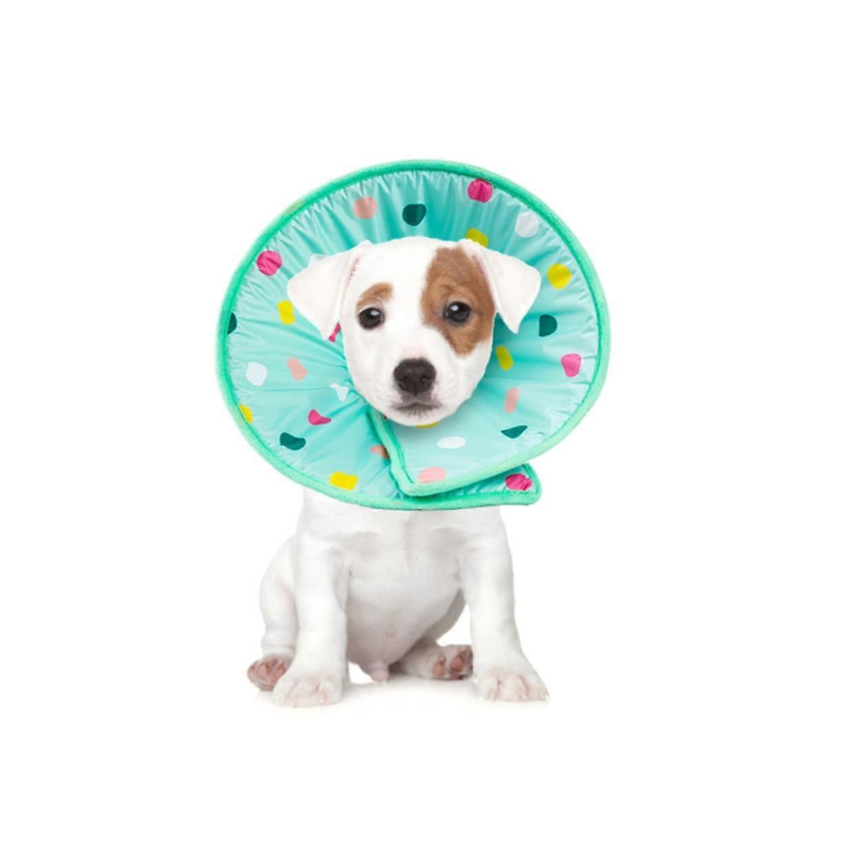 Collar for Dogs, Elizabethan Cone Fibre Material, Soft, Washable, Universal Size, XL Dog Collar