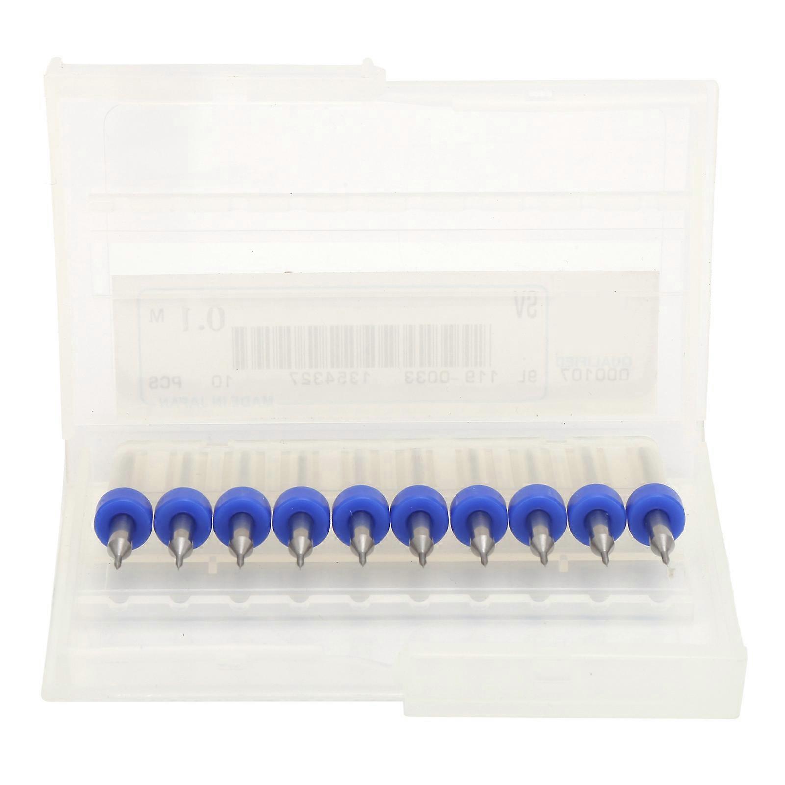 10Pcs 3D Printer Cleaning Needle Nozzle Drill Tool 0.1mm Printing Machine Accessory
