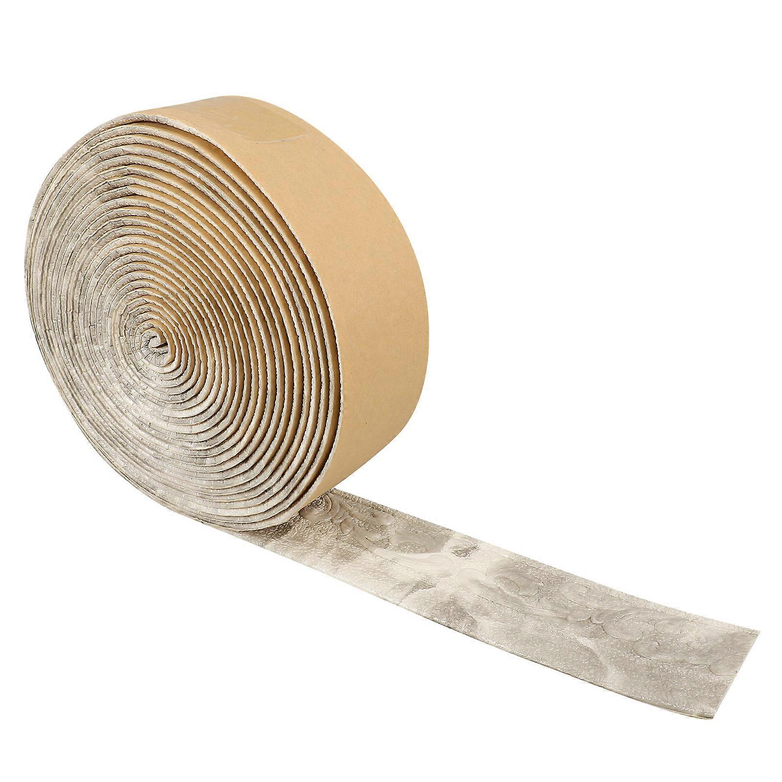Baseboard Moulding Trim Non-Fading Wall Trim Skirting Border Sticker Foam For Decoration 1Pcs