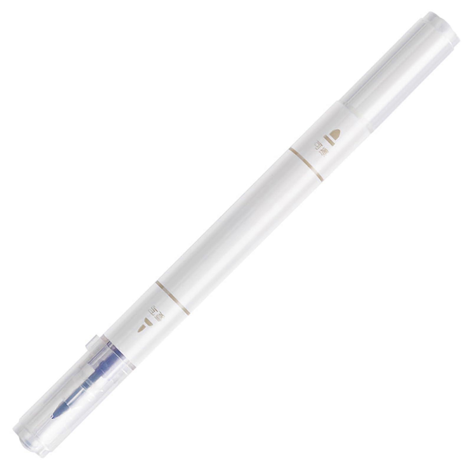 Erasable Pen Set, Large Capacity DoubleHeaded Gel Pen with Blue Ink for Students, Teachers, and Friends