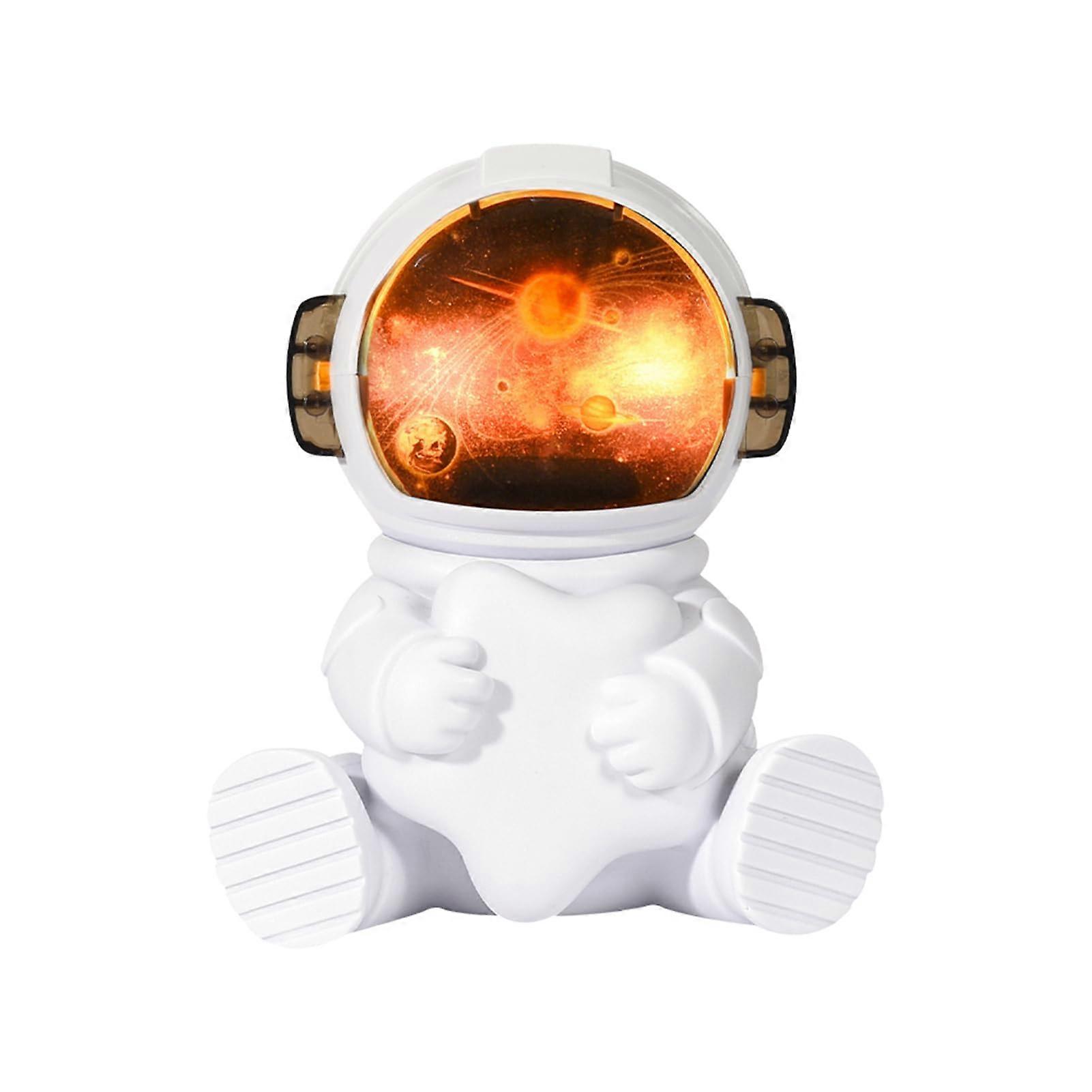 Astronaut Model Humidifier for Creative Air Circulation, Even Spray Mist for Large Area Humidification, Quiet, Star Style