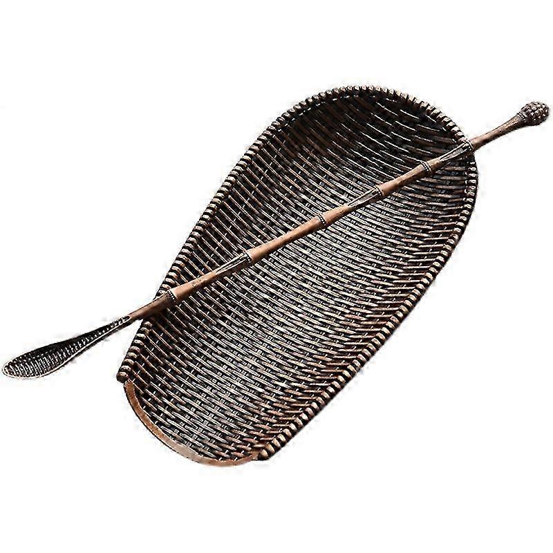 2025 Creative woven alloy material tea spoon set