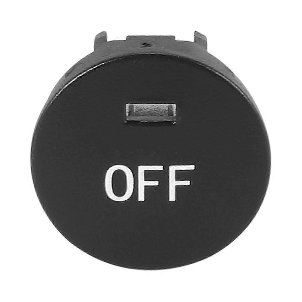 Suitable for AC Panel Switch Button Central Control Knob Cover OFF 5 Series E60 E61 6131925-jc