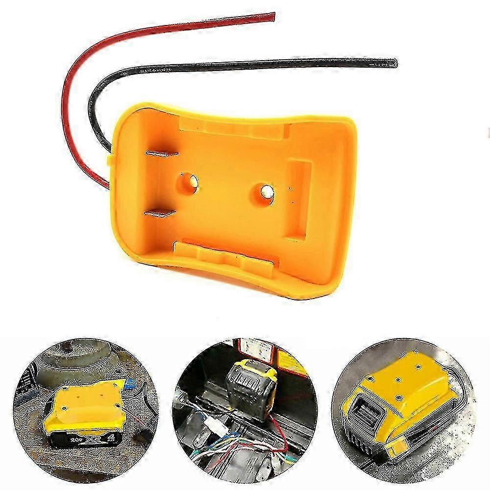 Suitable for Power Wheels Adapter 18V Battery Dock Holder Mount Connector-jc