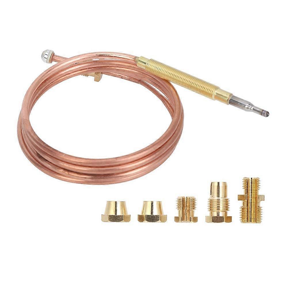 Thermocouple Universal Fireplace Replacement Kit for Gas Stoves, Compatible with Home Models, Durable and Easy to Install