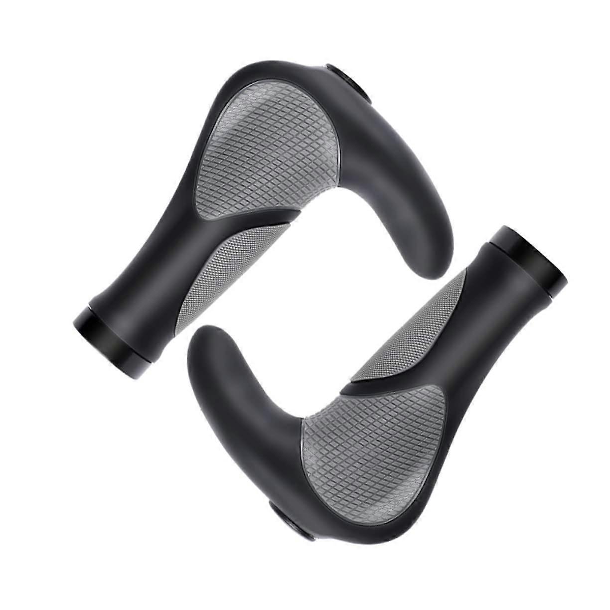 1 Pair Mountain Bike Grips NonSlip Handlebar Covers for Road and Mountain Bikes Secure Grip in Wet Conditions Complete Set for Performance
